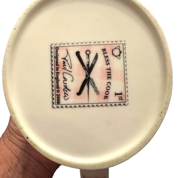 Paul Cardew Bless the Cook crramic tea pot england C2008 - Picture 6 of 8